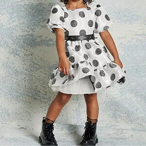 Disney Mickey Mouse Polka Dot Girl’s Dress
